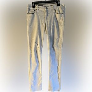 J Crew Matchstick White Jeans | Size 29